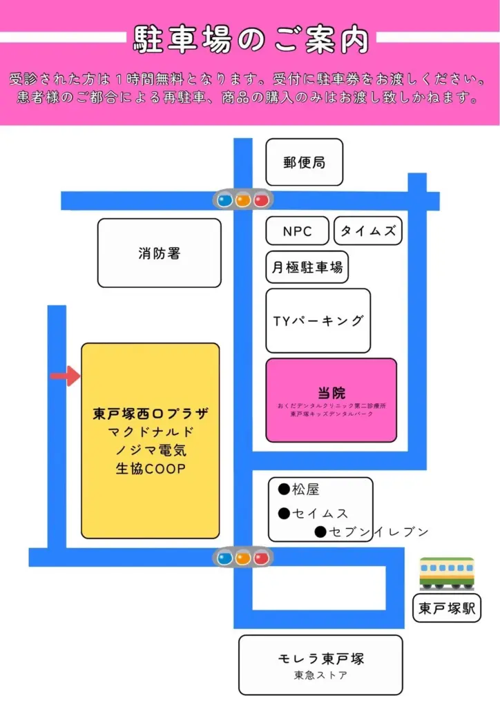駐車場のご案内